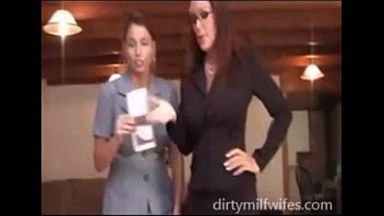 wife bisexuals catches two Lesbians masturbate couch